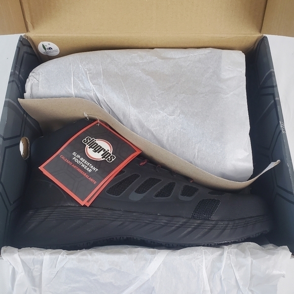 SlipGrips Men's Alloy Toe Electrical Hazard Puncture-Resisting Waterproof Hi-Top - Picture 7 of 9